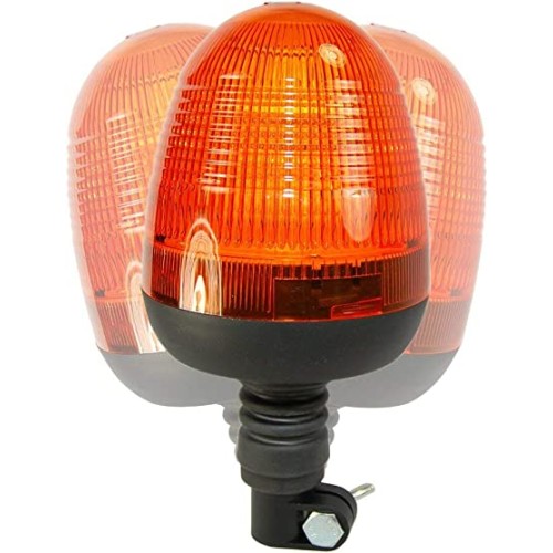 OT-03L-2 LED Rotating Flashing Amber Beacon Light 