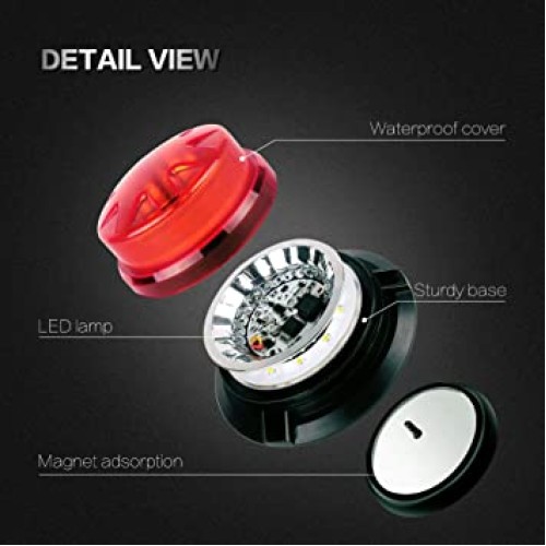  OT-015 LED Rotating Flashing Warning Safety Flashing Light 